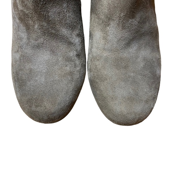 SOFFT Suede Leather Heeled Ankle Boots Double Buckle Brown 8.5M - Picture 3 of 12